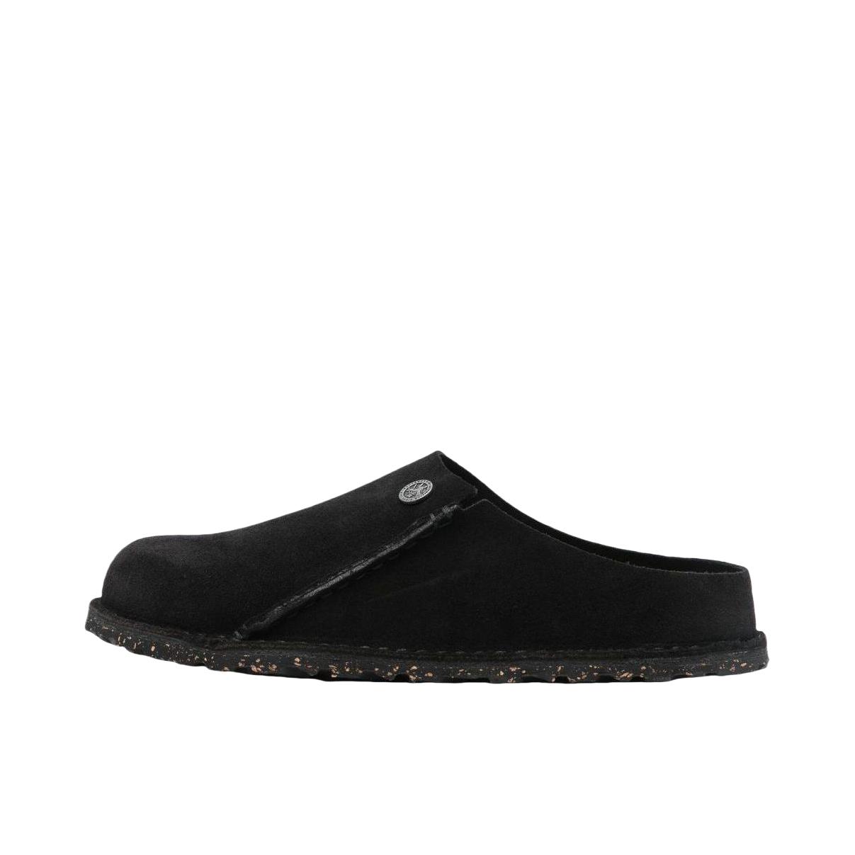 推荐商品：Birkenstock Zermatt系列 包头 绒面 圆头 防磨 软木 织物 羊毛毡 勃肯鞋 秋冬 拖鞋 黑色