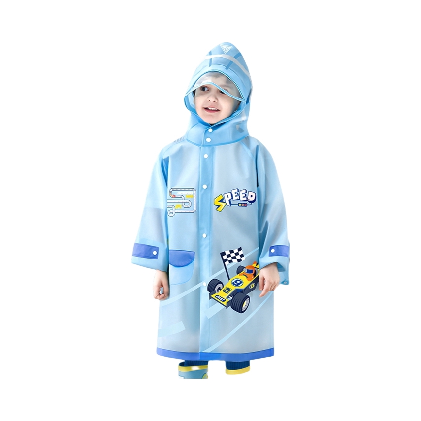 推荐商品：甜甜仔 TTZ 高龄按扣款 升级立体式儿童雨衣