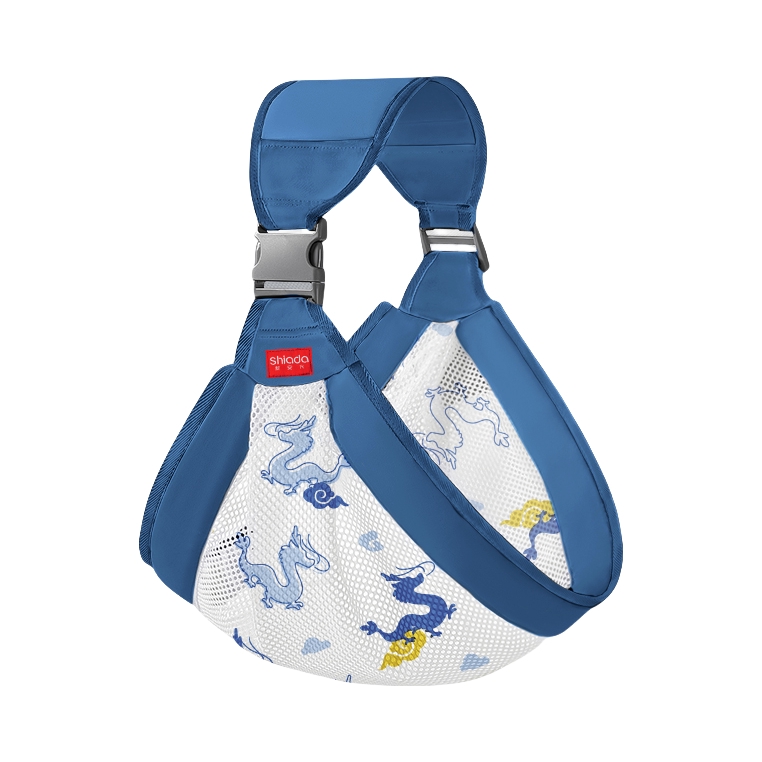 推荐商品：新安代/shiada 简易外出前抱式婴儿背带横抱孩子解放双手