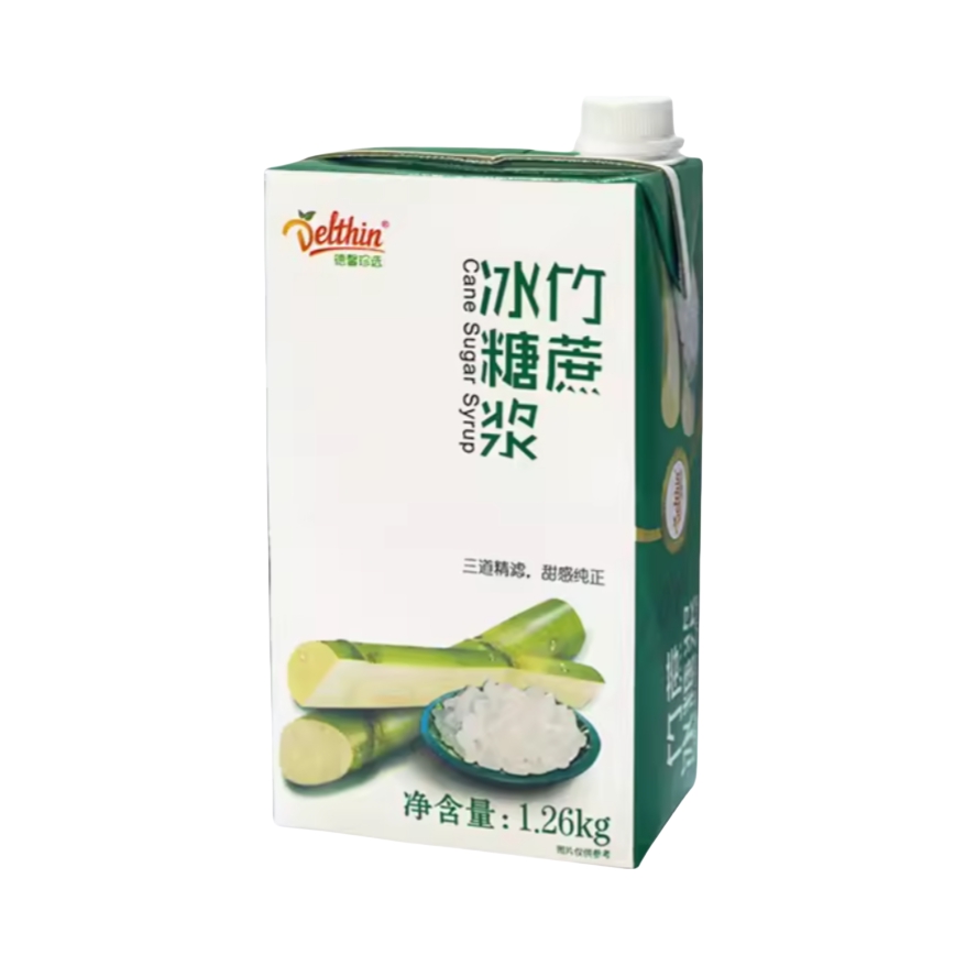 推荐商品：Delthin/德馨珍选 竹蔗冰糖浆 果蜜 盒装