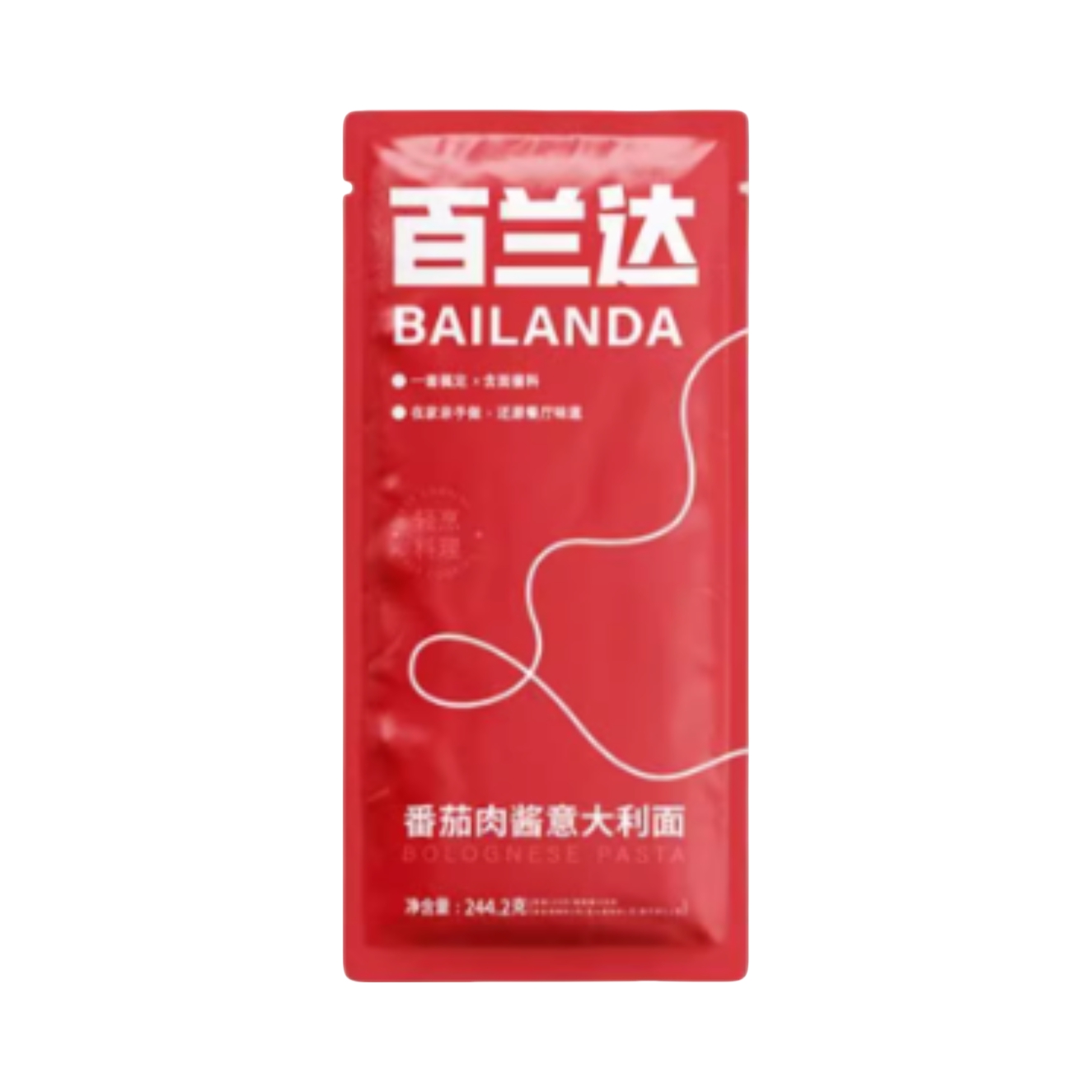 推荐商品：百兰达 意大利面 244g 袋装