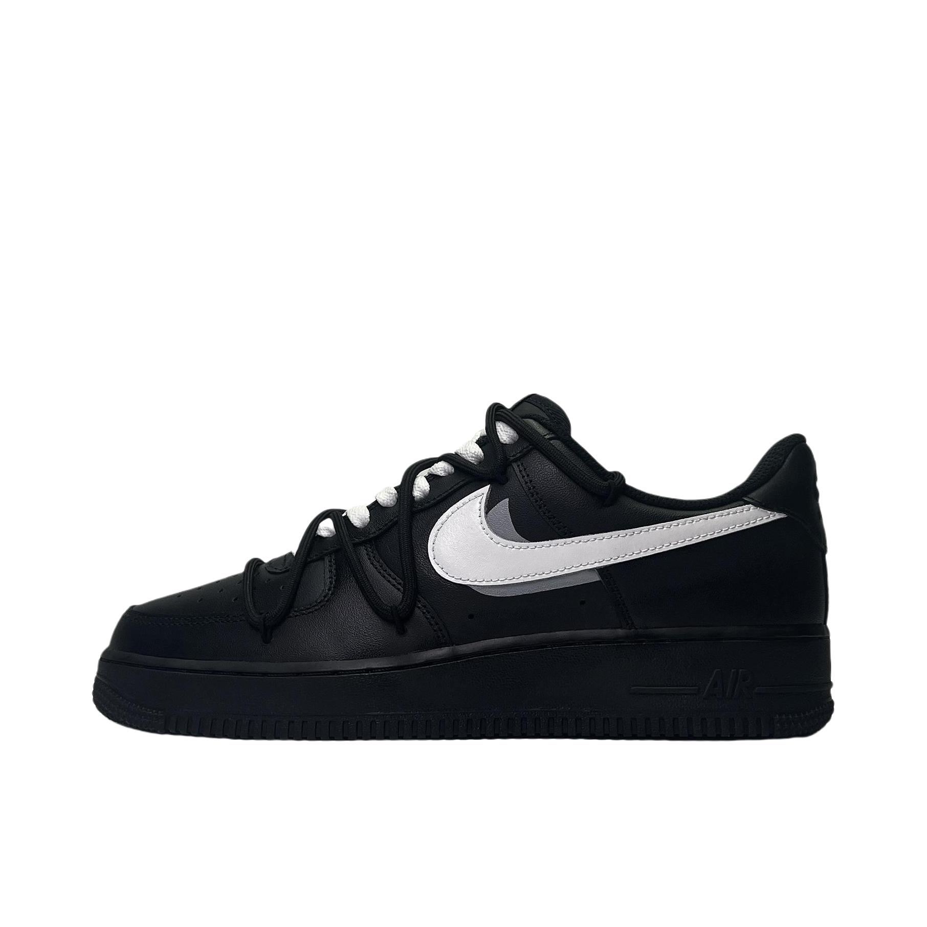 推荐商品：【定制款】 Nike Air Force 1 板鞋 防滑减震耐磨低帮增高 倒影