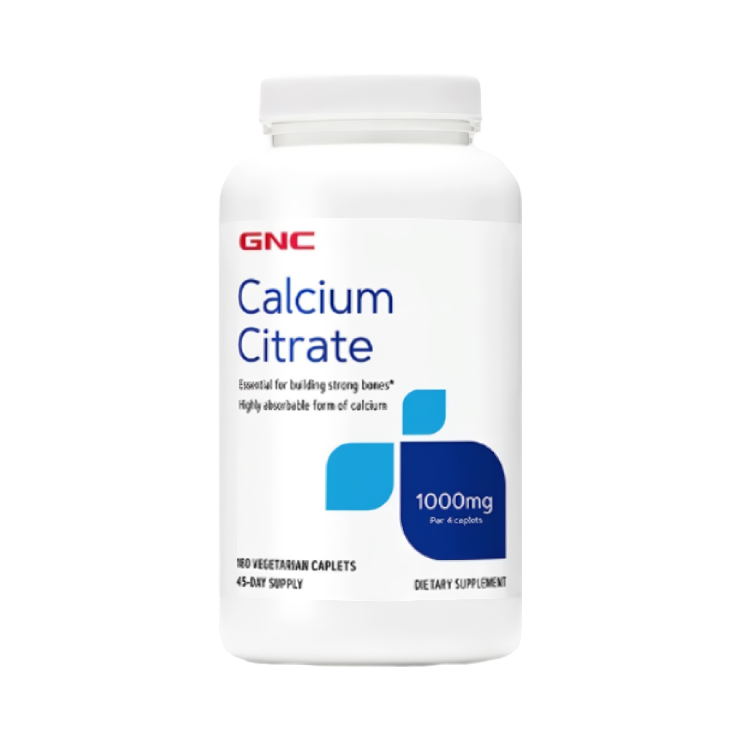 推荐商品：GNC/健安喜 进口版 柠檬酸钙片 瓶装 高含量补钙易吸收