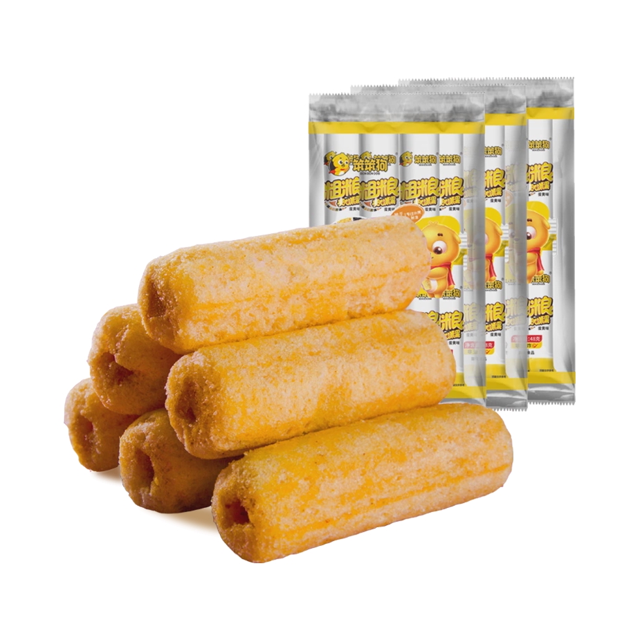 推荐商品：笨笨狗 粗粮夹心米果 126g 袋装 混合味