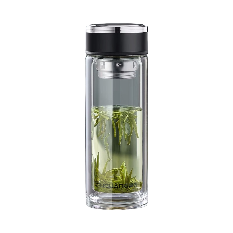 推荐商品：富光 500ml 直饮式 高硼硅玻璃 致康双层杯 G2116-SH-500