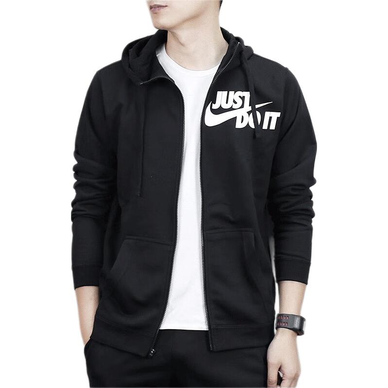 Nike JDI 全棉运动防风休闲连帽夹克 AJ2332