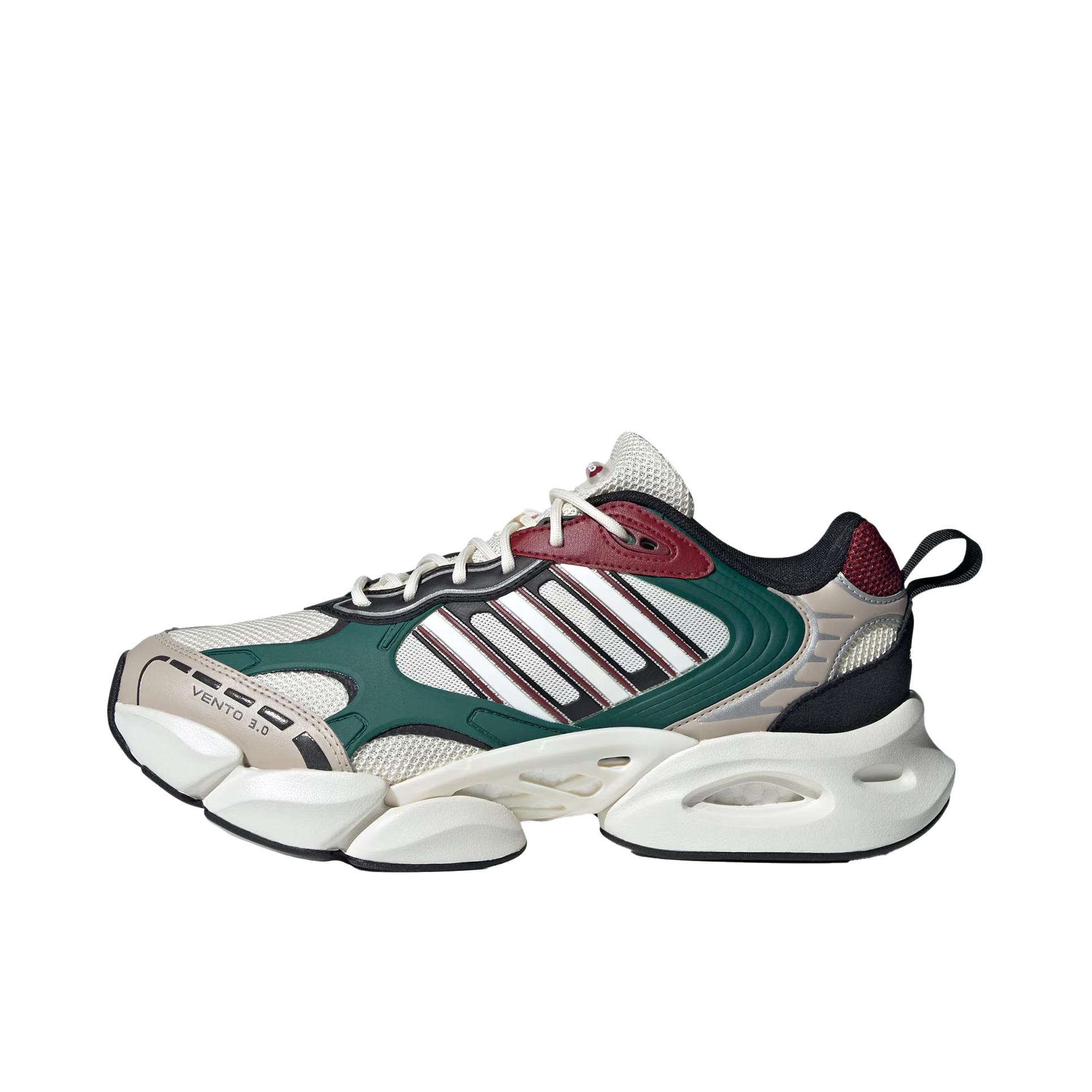 推荐商品：adidas Climacool Vento 3.0 跑鞋 织物减震耐磨网面轻便透气轻运动回弹 汉玉白/森林绿