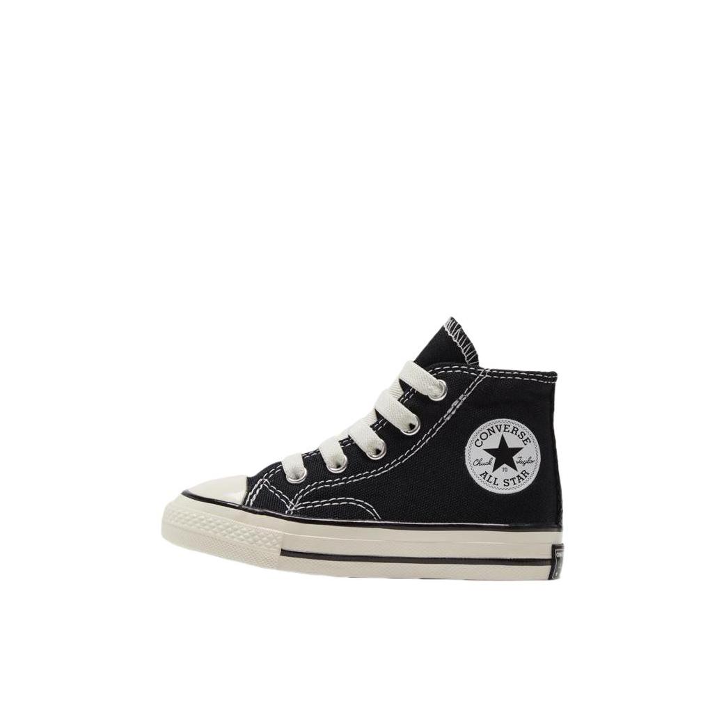推荐商品：Converse/匡威 1970s 防滑耐磨 舒适透气 休闲运动 复古 帆布鞋儿童 婴童/黑色/高帮