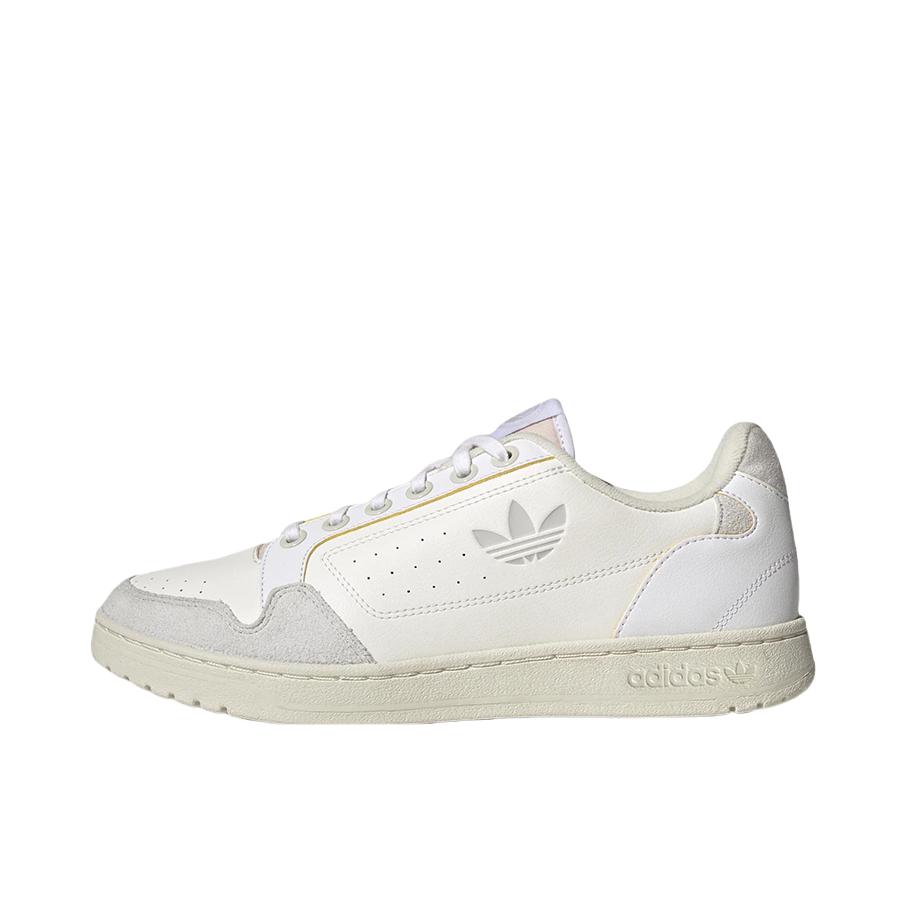 推荐商品：adidas Originals NY 90 板鞋 复古简约防滑耐磨 米色/白色