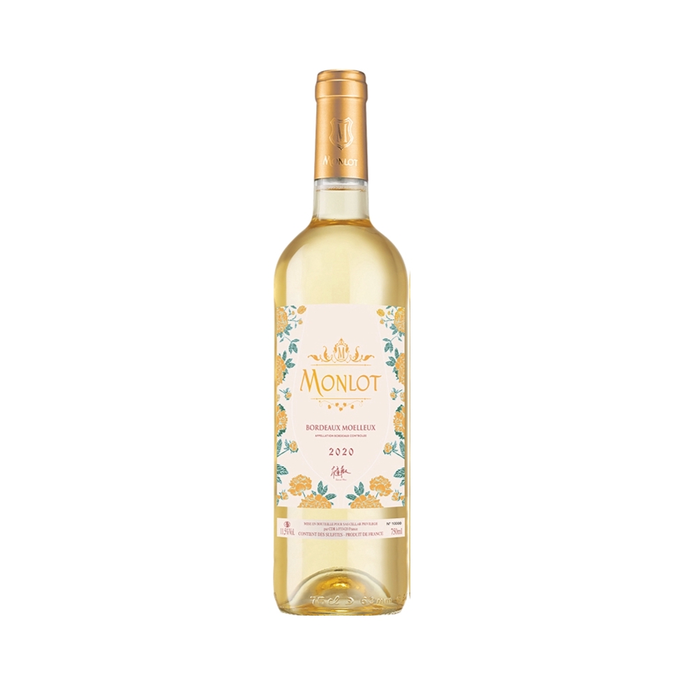 推荐商品：Chateau Monlot/梦陇酒庄 波尔多 甜白葡萄酒 11.5%vol