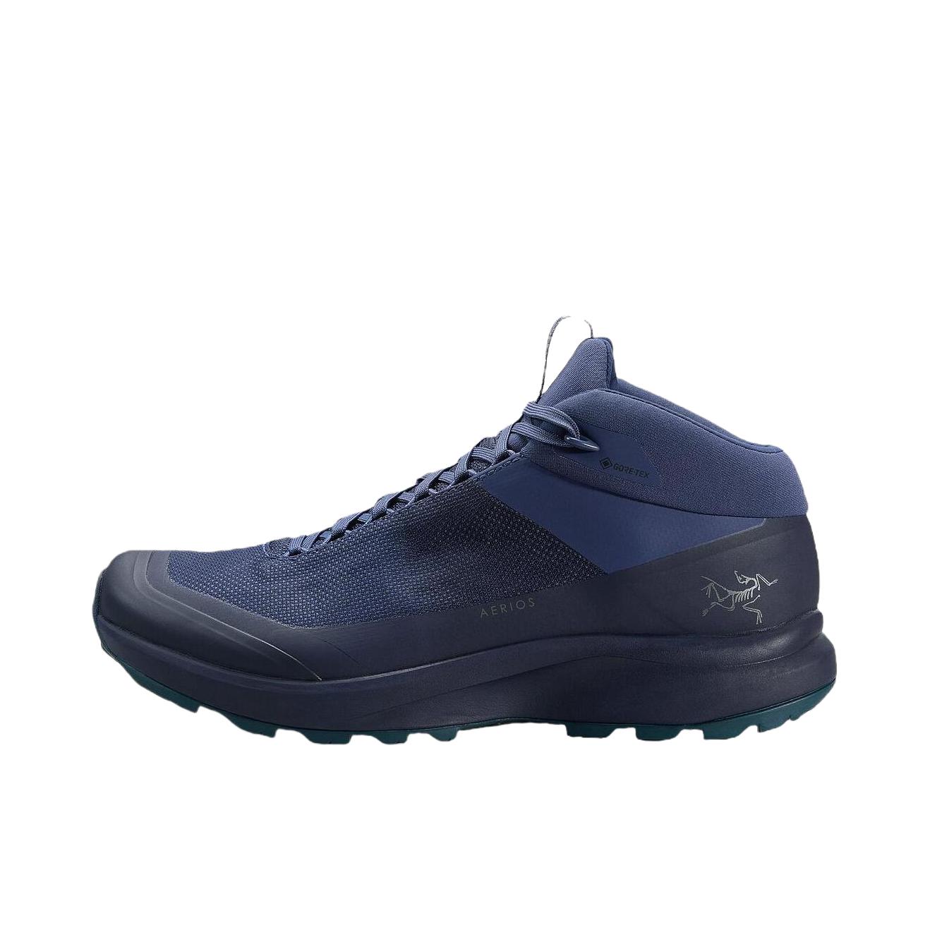 推荐商品：Arc'teryx/始祖鸟 Aerios 舒适透气 减震轻便 防滑耐磨 百搭时尚 徒步鞋 户外鞋 宝蓝色  