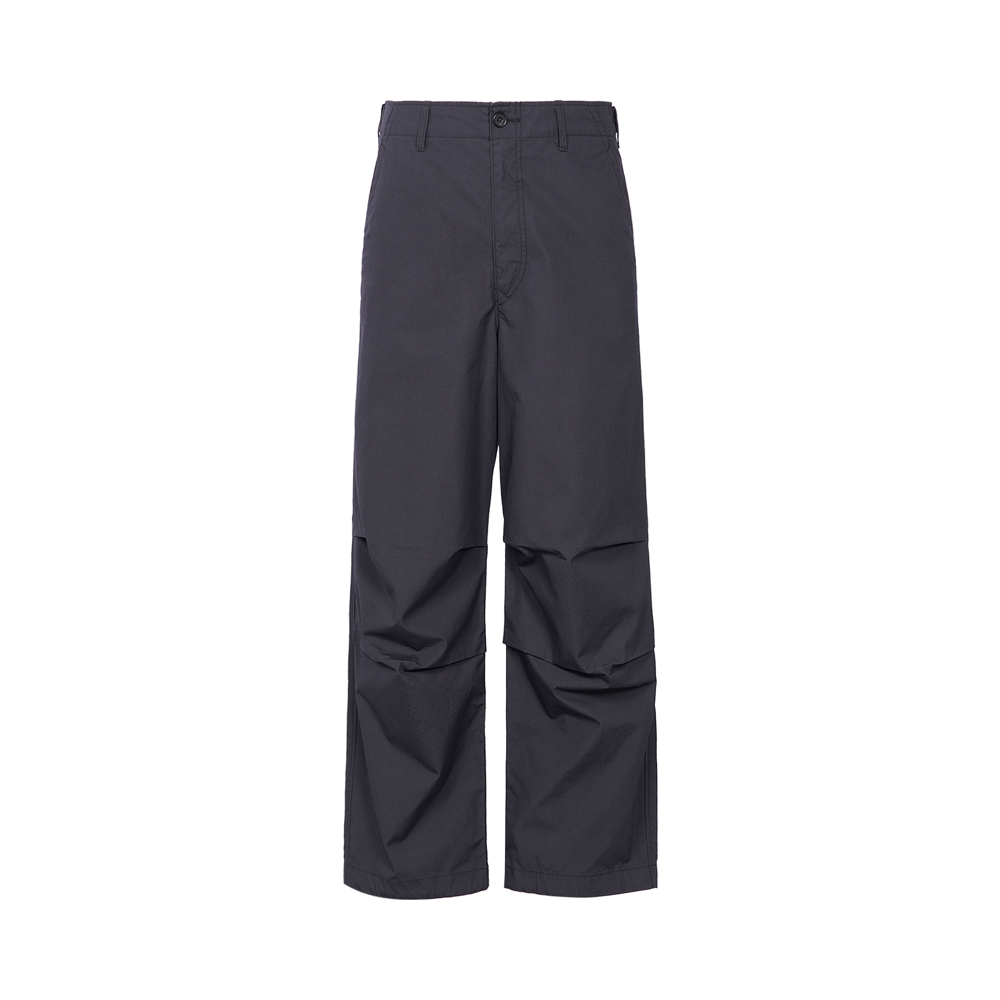 UNIQLO U系列纯色工装中腰长裤 457969 深灰