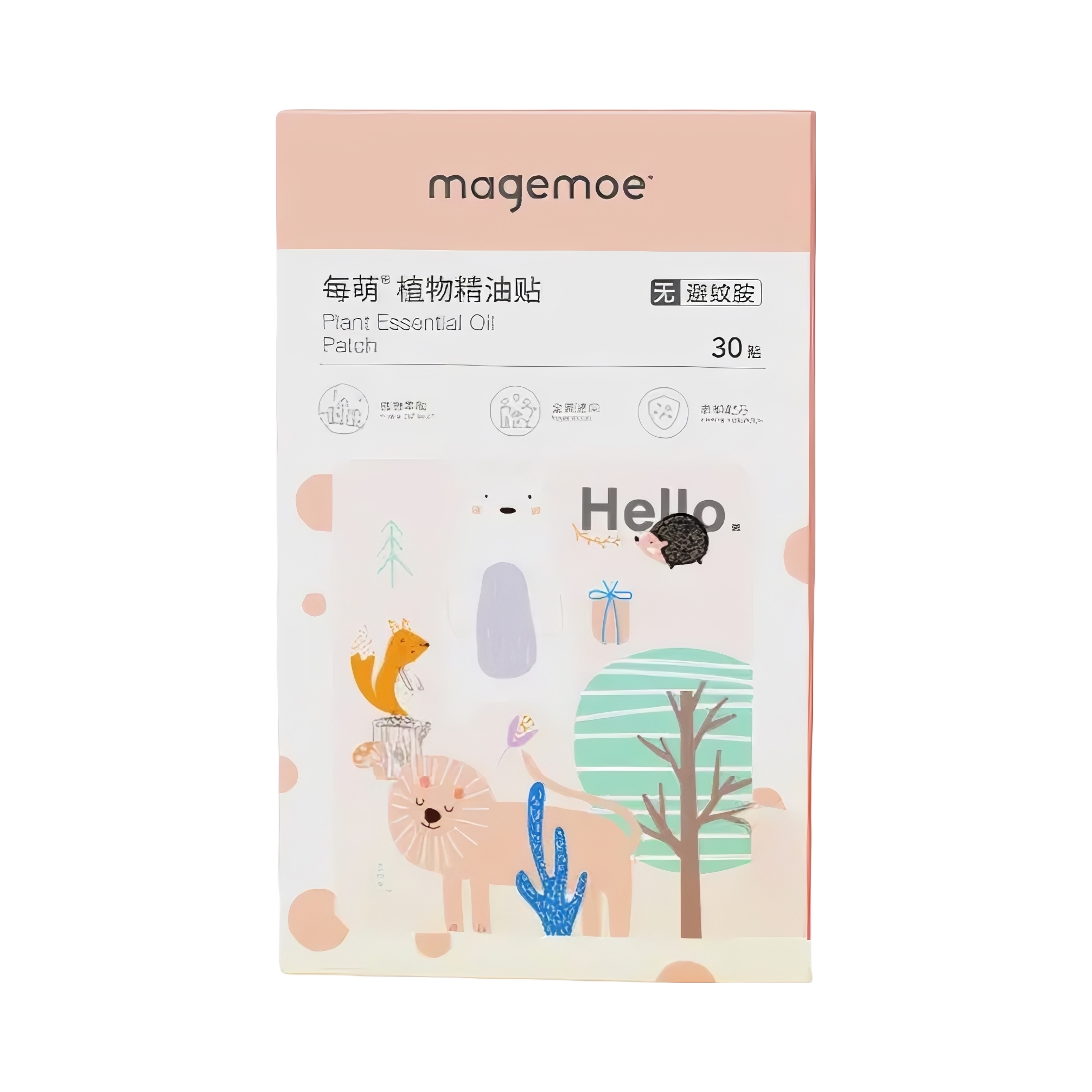 推荐商品：每萌/magemoe 儿童植物精油贴户外防护