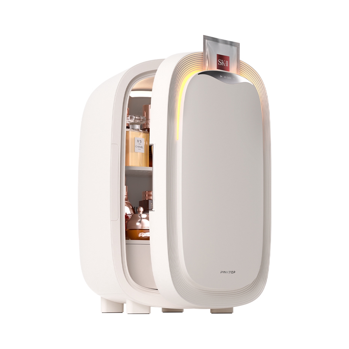 推荐商品：PINKTOP/缤兔 极光系列 12L 单开门小冰箱 冷暖一体 节能省电 JGD-12L