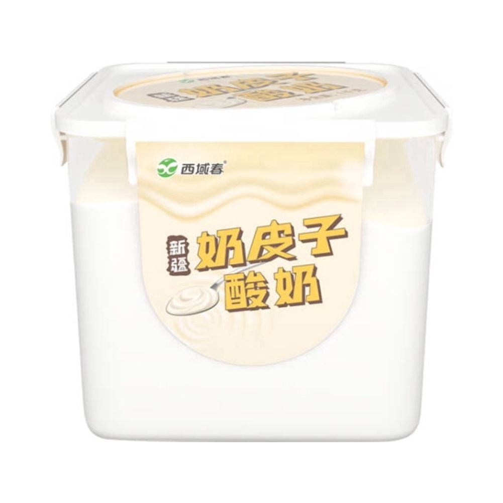 西域春 奶皮子酸奶 桶装水果捞浓稠 1000g