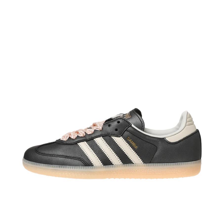 推荐商品：adidas Originals Samba OG T头鞋 板鞋 经典复古舒适百搭耐磨合成革圆头薄底贴合 黑色/米色/粉色
