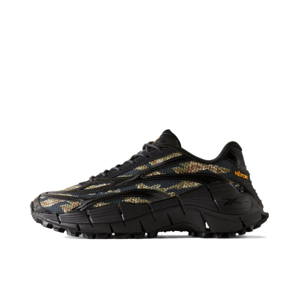 推荐商品：Reebok/锐步 Zig Kinetica 跑鞋 减震透气防滑耐磨舒适轻便 MAHARISHI联名/黑色