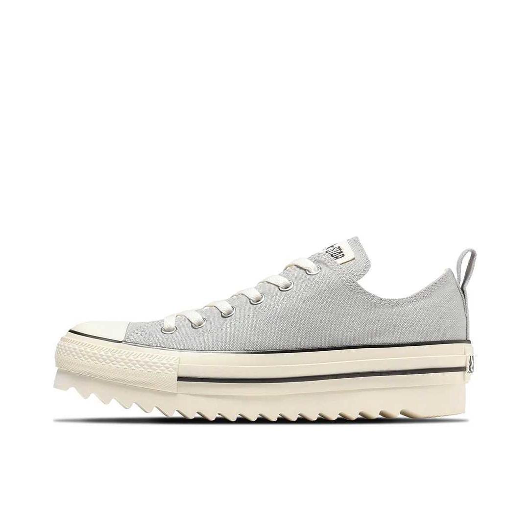 推荐商品：Converse/匡威 All Star Sharksole 帆布鞋 防滑耐磨低帮圆头平跟 冰灰/Ice Gray