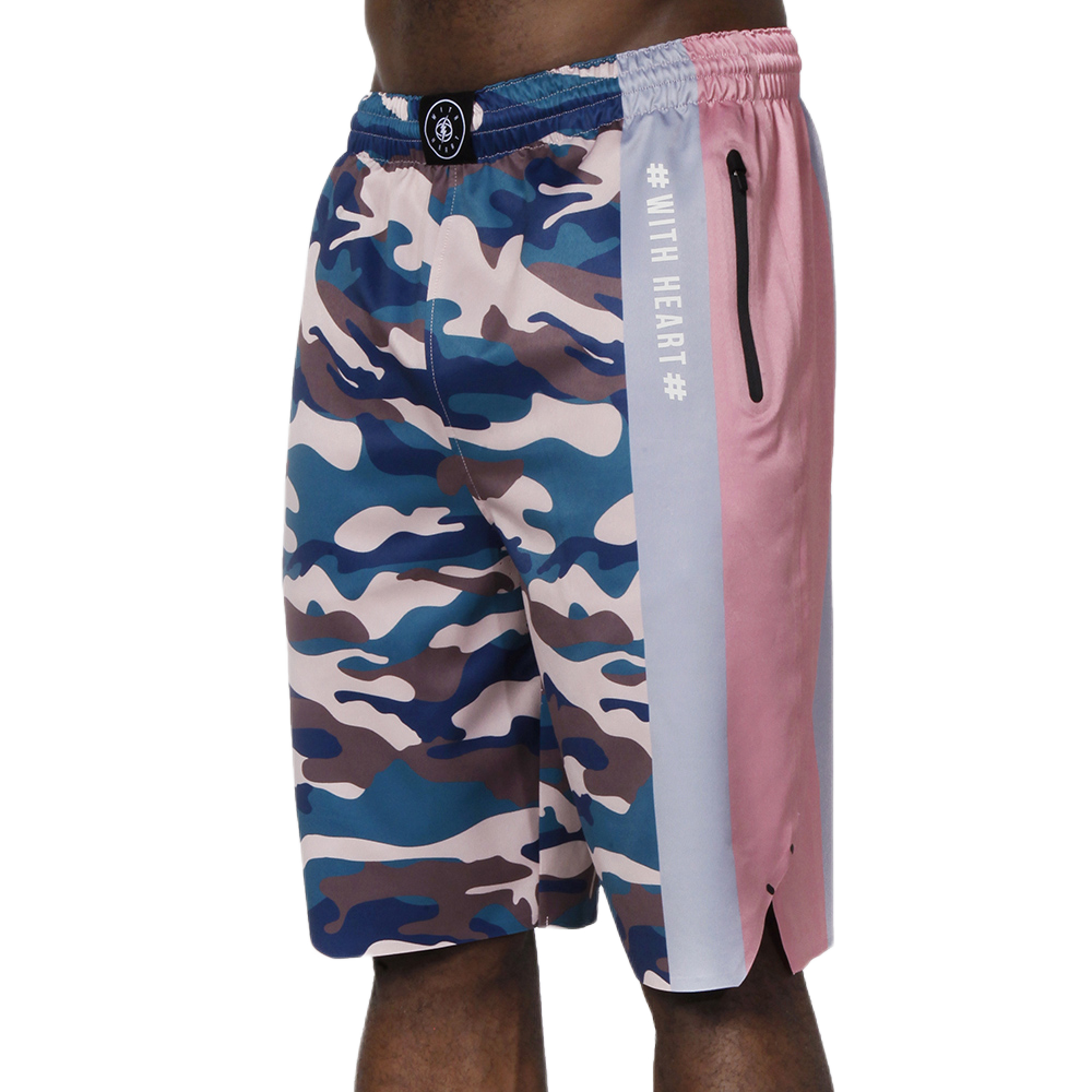 推荐商品：Bounce 迷彩系列动力短裤 SU18BTS01 水绿迷彩