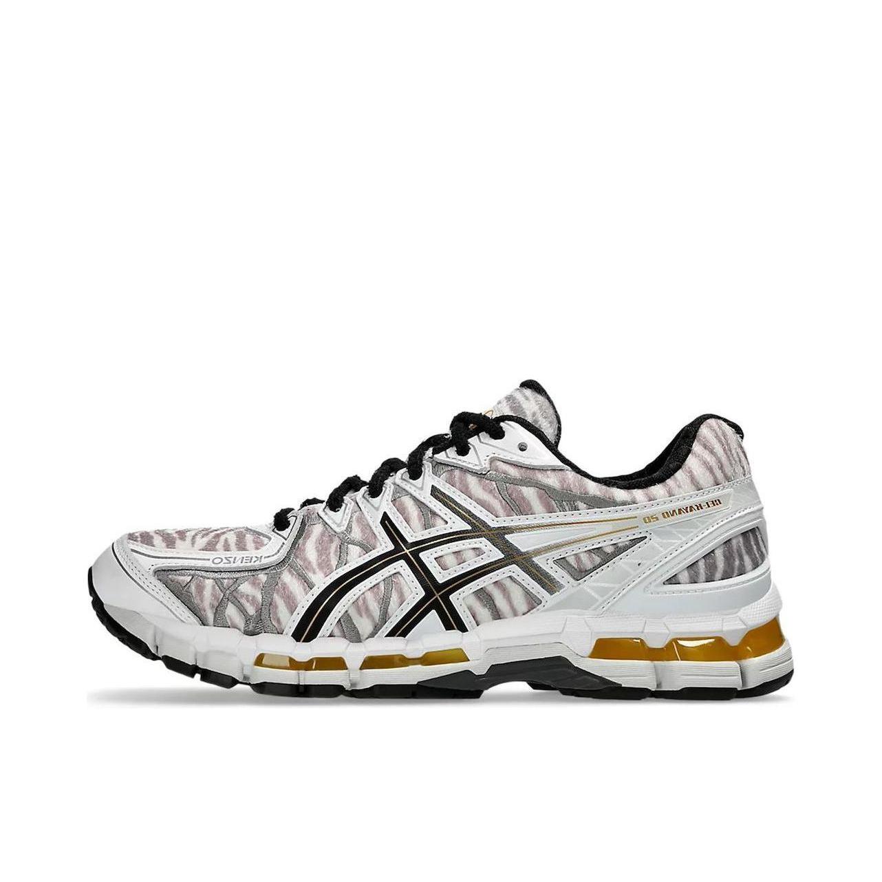 推荐商品：Asics/亚瑟士 GEL-Kayano 20 舒适减震 防滑耐磨 透气 复古 时尚潮流 轻便 网布 跑鞋 Kenzo联名/白色/黑色