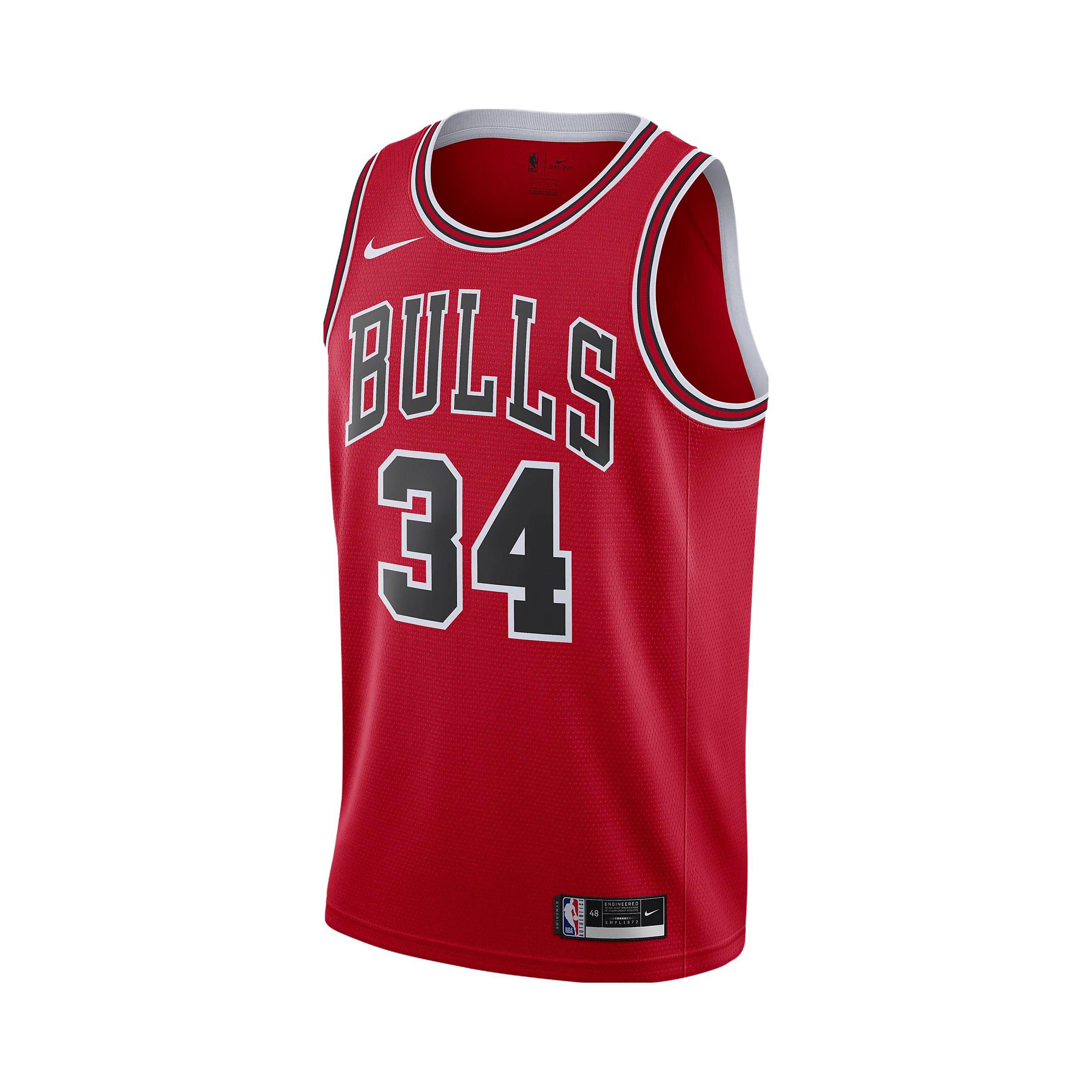 Nike 卡特 公牛队 34号球衣