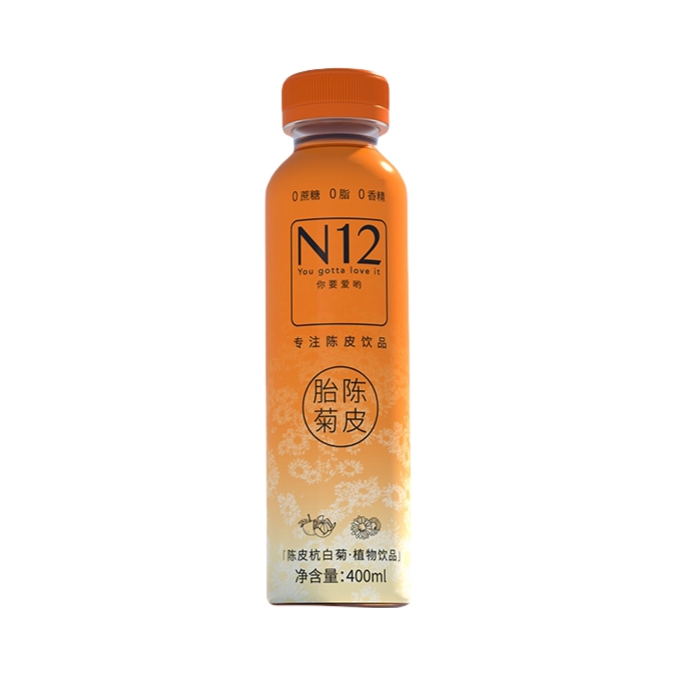推荐商品：N12 陈皮杭白菊 400ml 瓶装