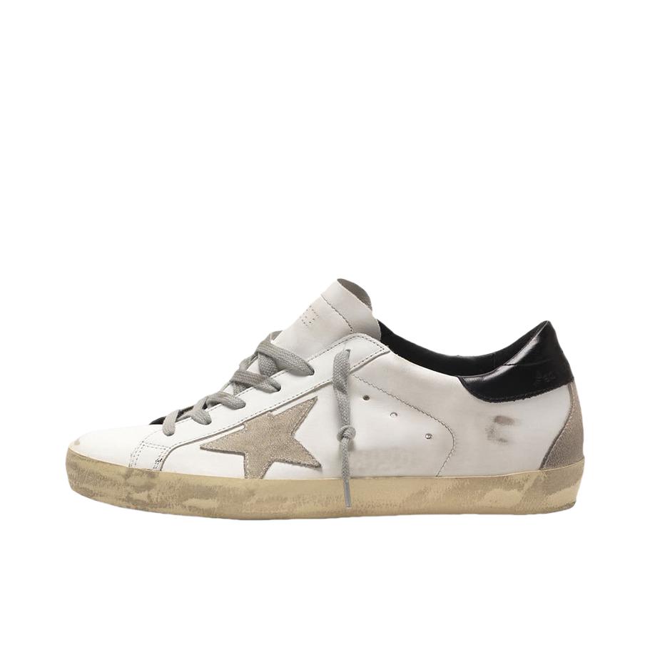 推荐商品：GOLDEN GOOSE Super-star 运动休闲鞋 脏脏鞋 星星鞋 潮流百搭舒适防滑耐磨做旧圆头内增高复古厚底轻便 女款/米白/灰色/黑尾