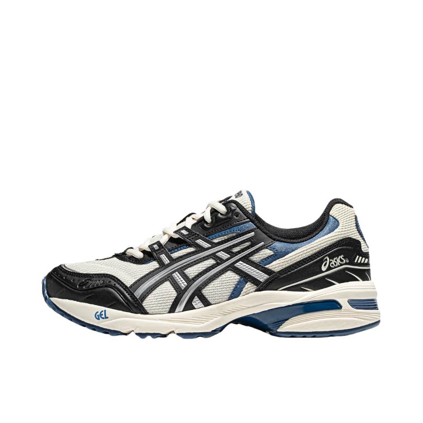 推荐商品：Asics/亚瑟士 Gel-1090 跑鞋 防滑耐磨舒适透气缓震稳定复古织物合成革慢跑耐用流光风 亮白色/黑色