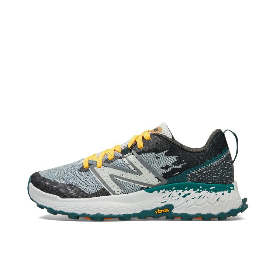 推荐商品：New Balance Fresh Foam X Hierro v7 跑鞋 防滑耐磨减震网布透气织物防水马拉松 黑色/绿色/白色