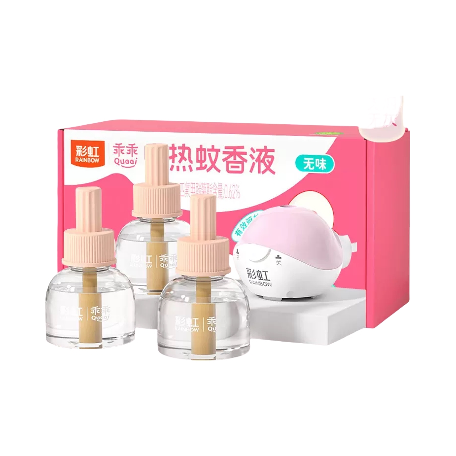 推荐商品：rainbow/彩虹 WB40G-60 乖乖款 无香 电热蚊香液