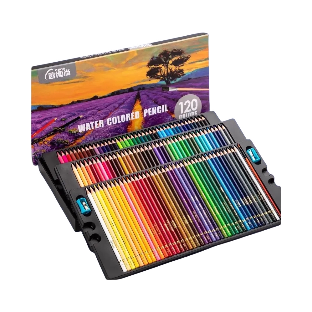 推荐商品：AINIBABY/安妮贝比 200 欧博尚 盒装 水溶性 彩色铅笔