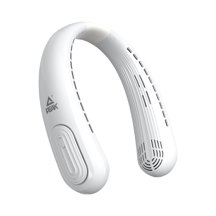 推荐商品：Peak/匹克 YE34404 挂脖电风扇 无刷电机 涡轮增压 三档风速 长续航 大风力 冷感