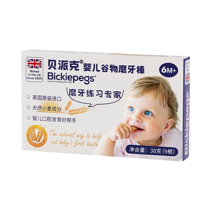 推荐商品：贝派克/Bickiepegs 婴幼儿谷物磨牙棒