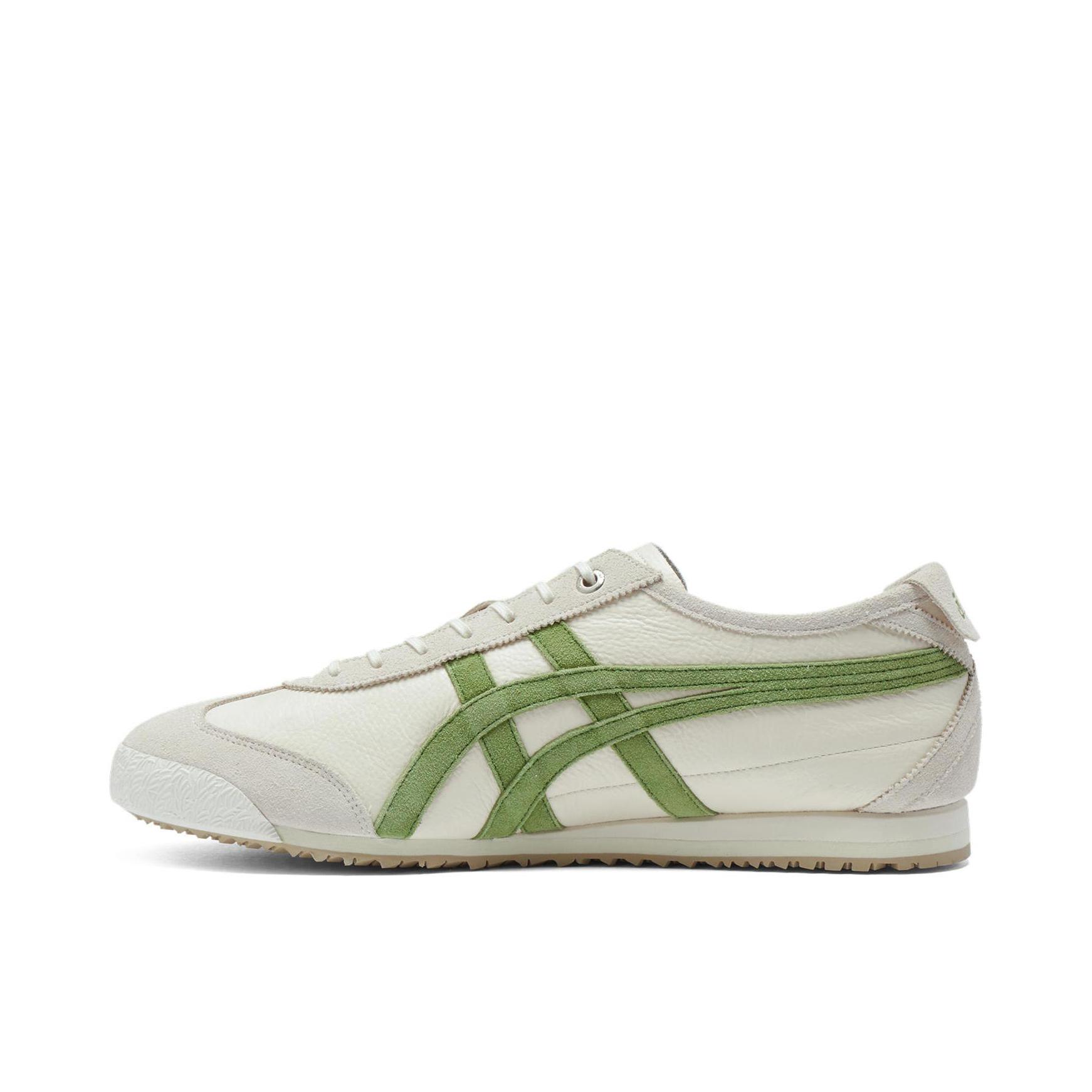 推荐商品：Onitsuka Tiger Mexico 66 德训鞋 运动休闲鞋 复古轻便透气舒适百搭防滑 灰色/绿色/白色 