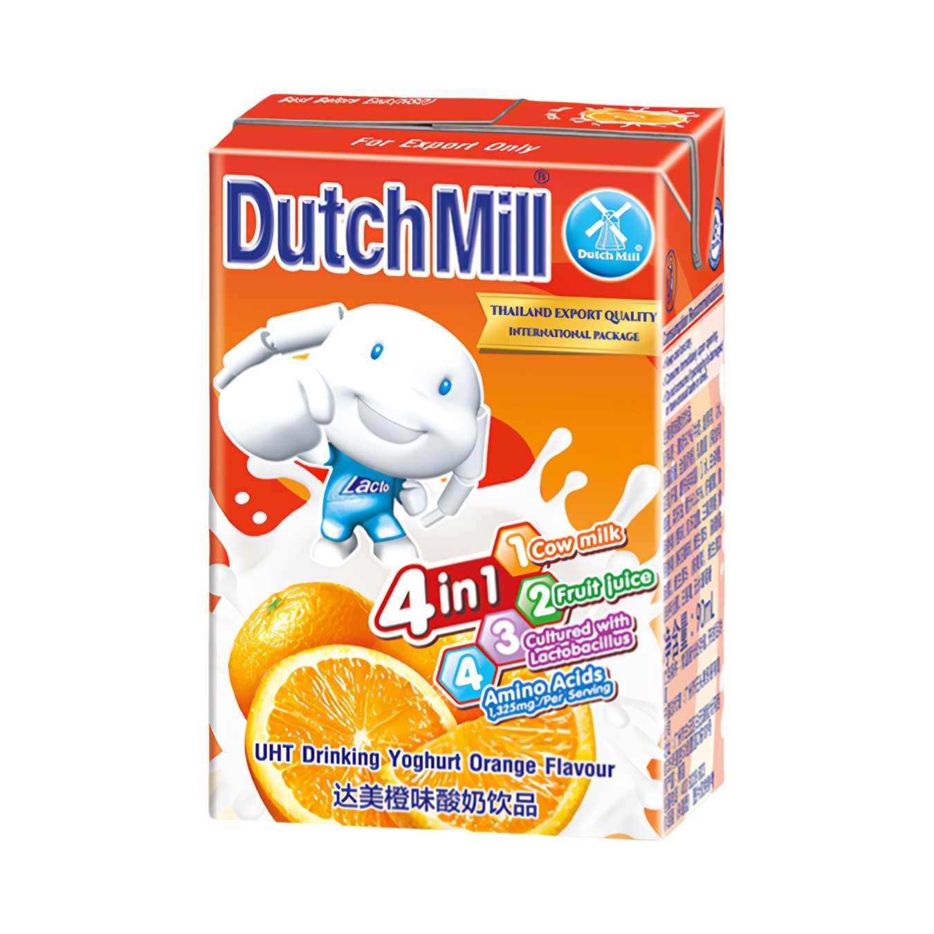 推荐商品：Dutch Mill/达美 酸奶 90g 盒装 橙子