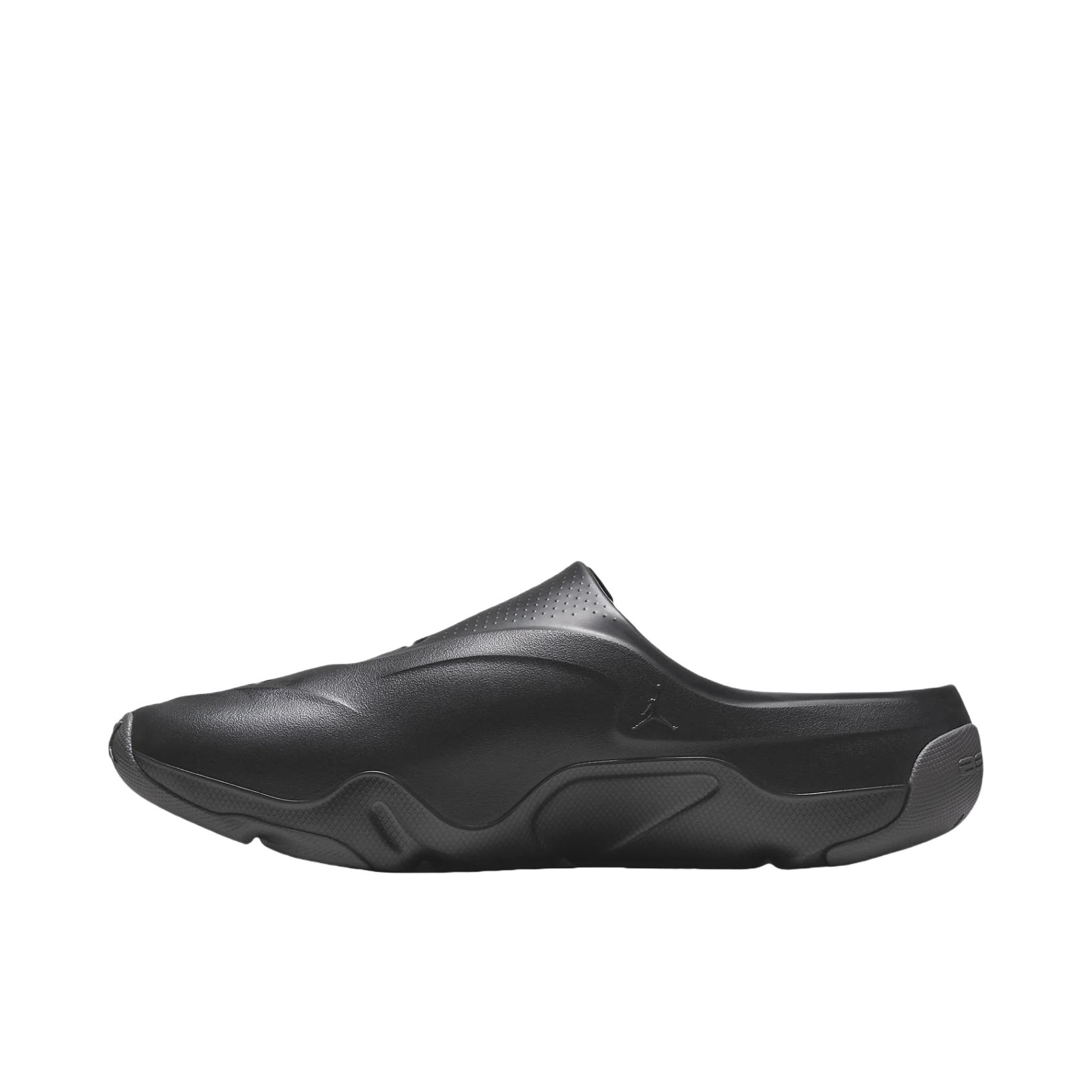 推荐商品：Jordan Brand Roam 防臭 防磨 回弹 防滑缓震 抓地 包头 沙滩静音 拖鞋 黑色