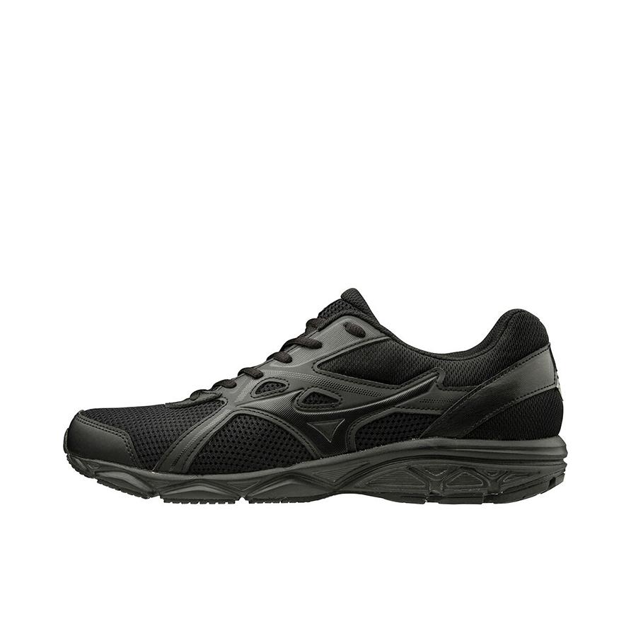 推荐商品：Mizuno/美津浓 Maximizer 22 防滑耐磨 轻便减震 织物 跑鞋 黑色