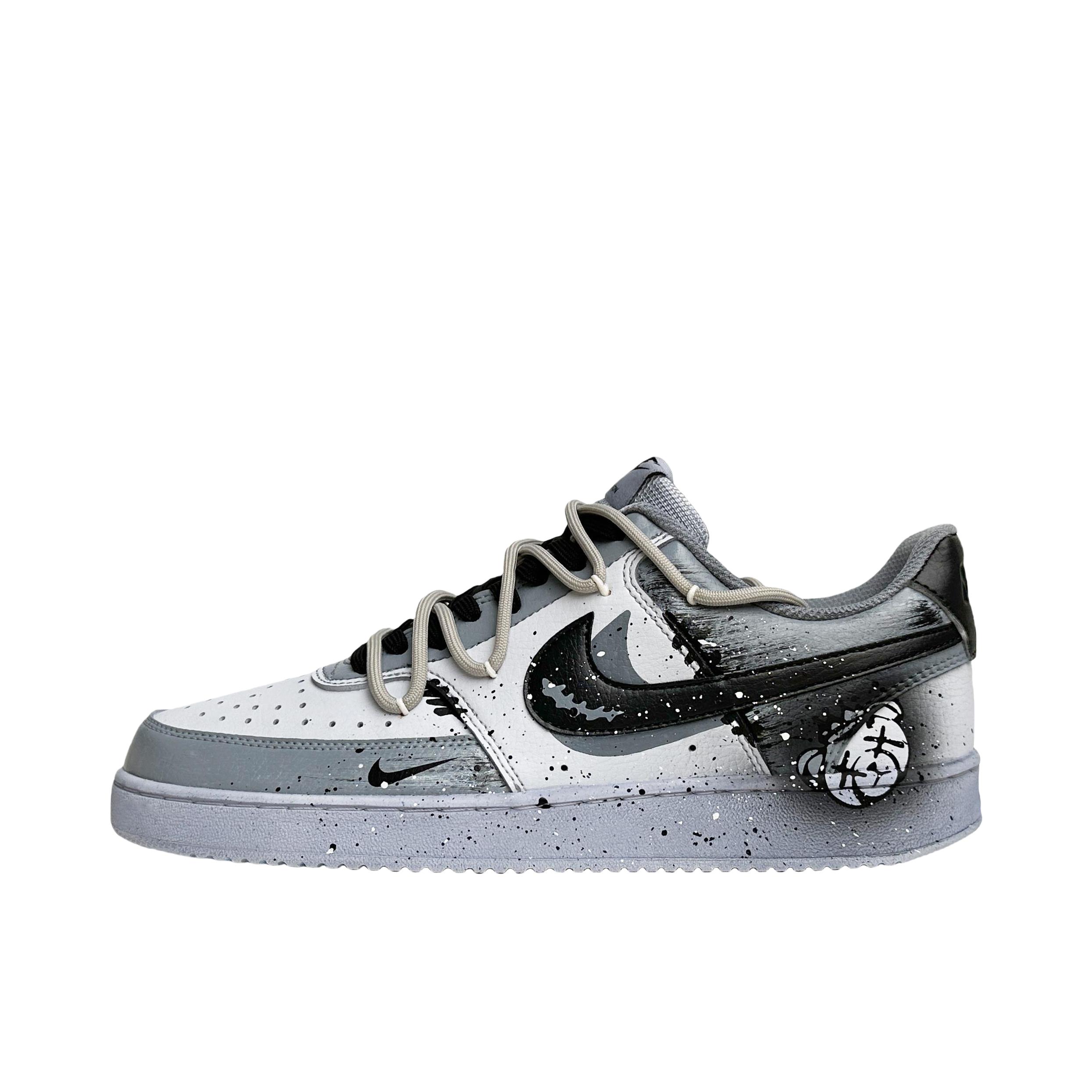 推荐商品：【定制球鞋】 Nike Court Vision 1 板鞋 防水美式简约防滑减震复古 暴力小熊