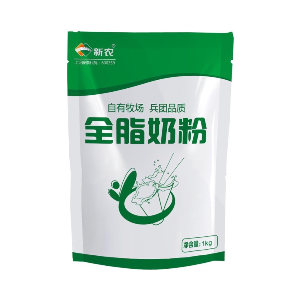 推荐商品：新农 全脂奶粉 1kg 袋装