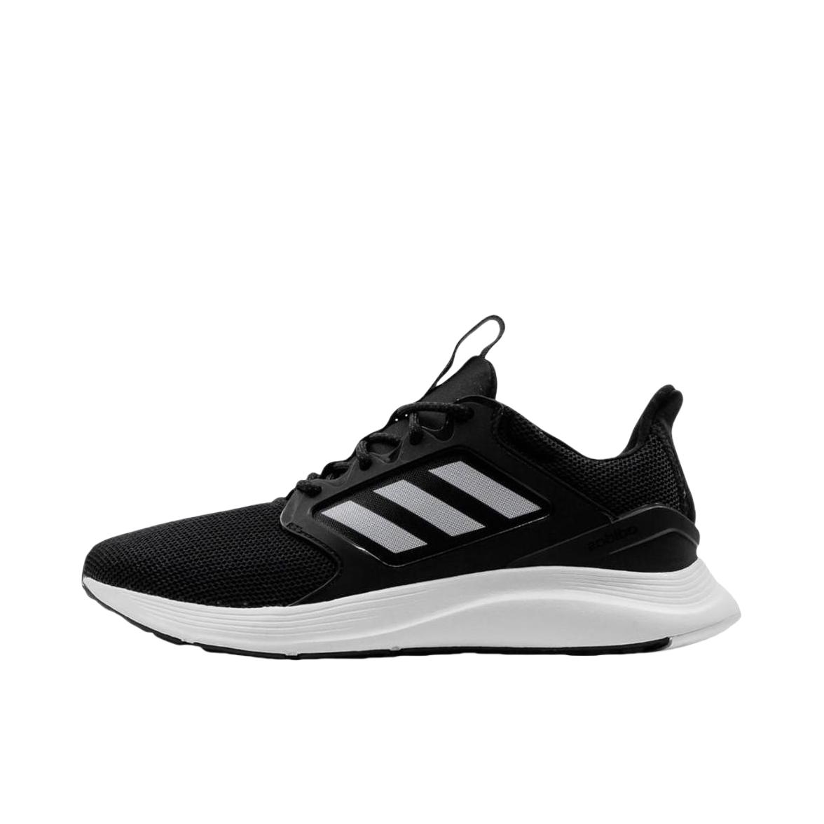 推荐商品：adidas Energy Falcon X 缓震防滑耐磨 轻便透气 舒适 休闲跑鞋 黑色/白色