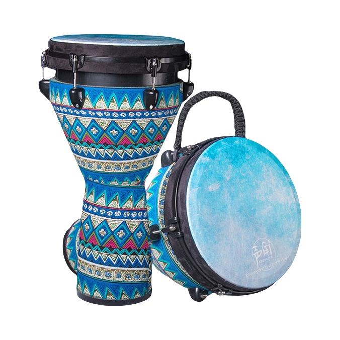 推荐商品：SHENGJUE/声角 12英寸remo成人专业演奏级高端非洲鼓