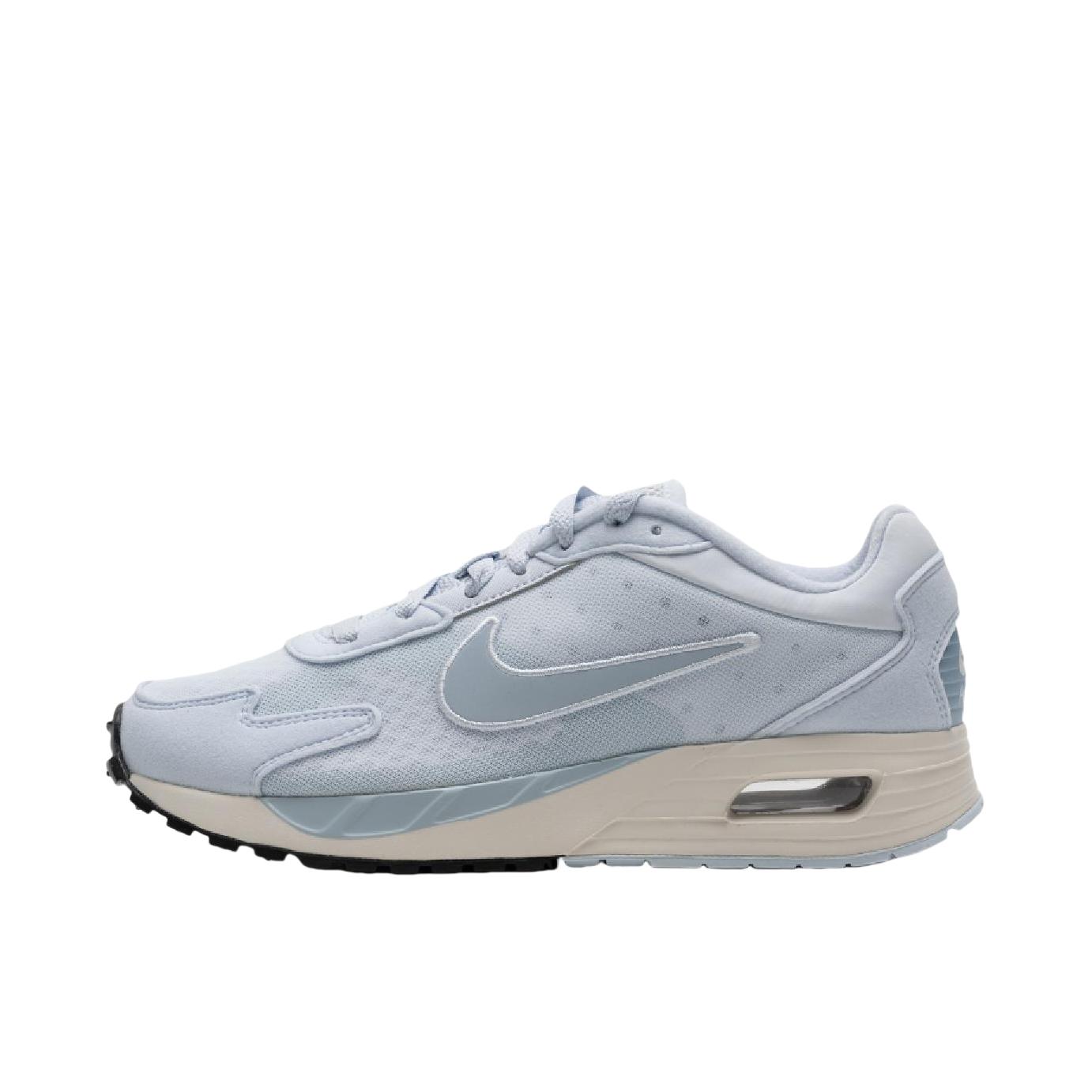 推荐商品：Nike Air Max Solo 运动休闲鞋 训练舒适轻便网面透气缓震耐磨支撑复古抓地 女款/蓝色