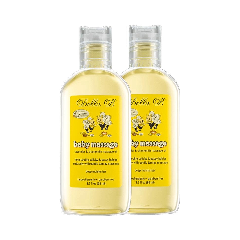 推荐商品：小蜜蜂/Bella B 婴儿抚触油宝宝按摩精油新生儿橄榄油婴儿专用润肤山茶油