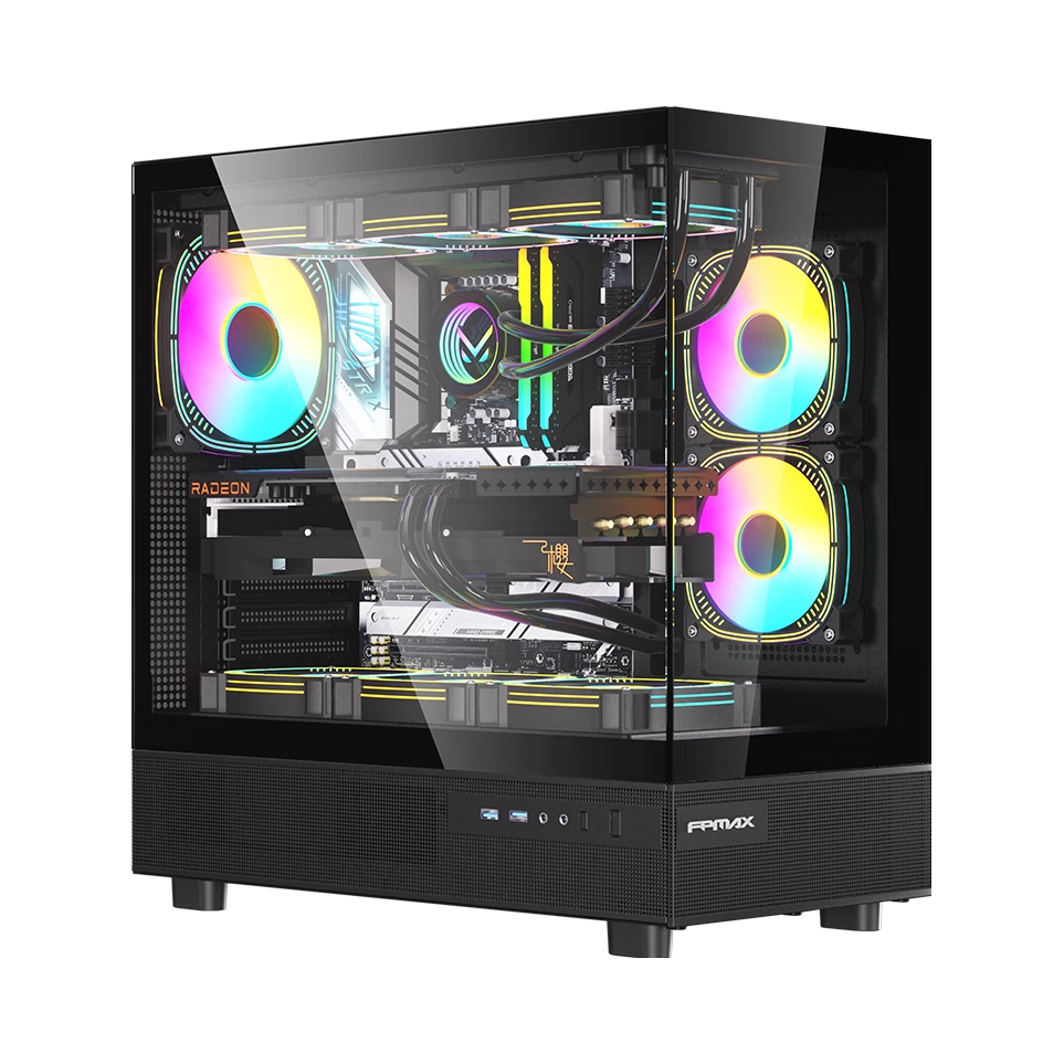 推荐商品：FPMAX 时空Crystal Z8 电脑机箱 270°全景设计