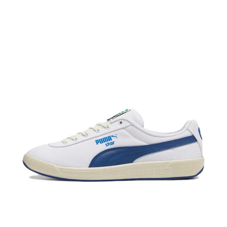 推荐商品：Puma/彪马 Court Star 板鞋 防滑耐磨时尚复古舒适轻便透气运动百搭 NOAH联名/白色/蓝色 