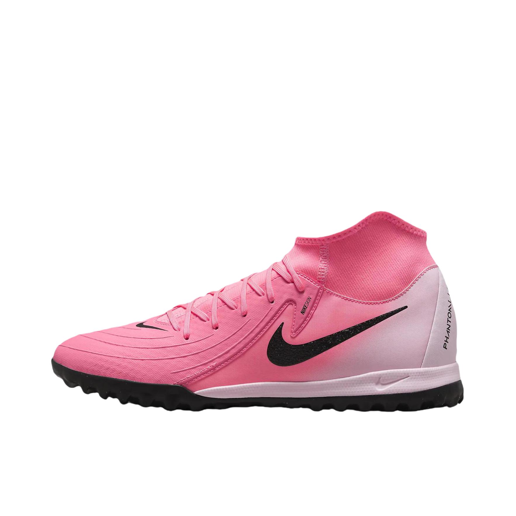 推荐商品：Nike Phantom Luna 2 Club TF 低端 胶质碎钉 人造草地 防滑耐磨 足球鞋 落日紫/黑色 