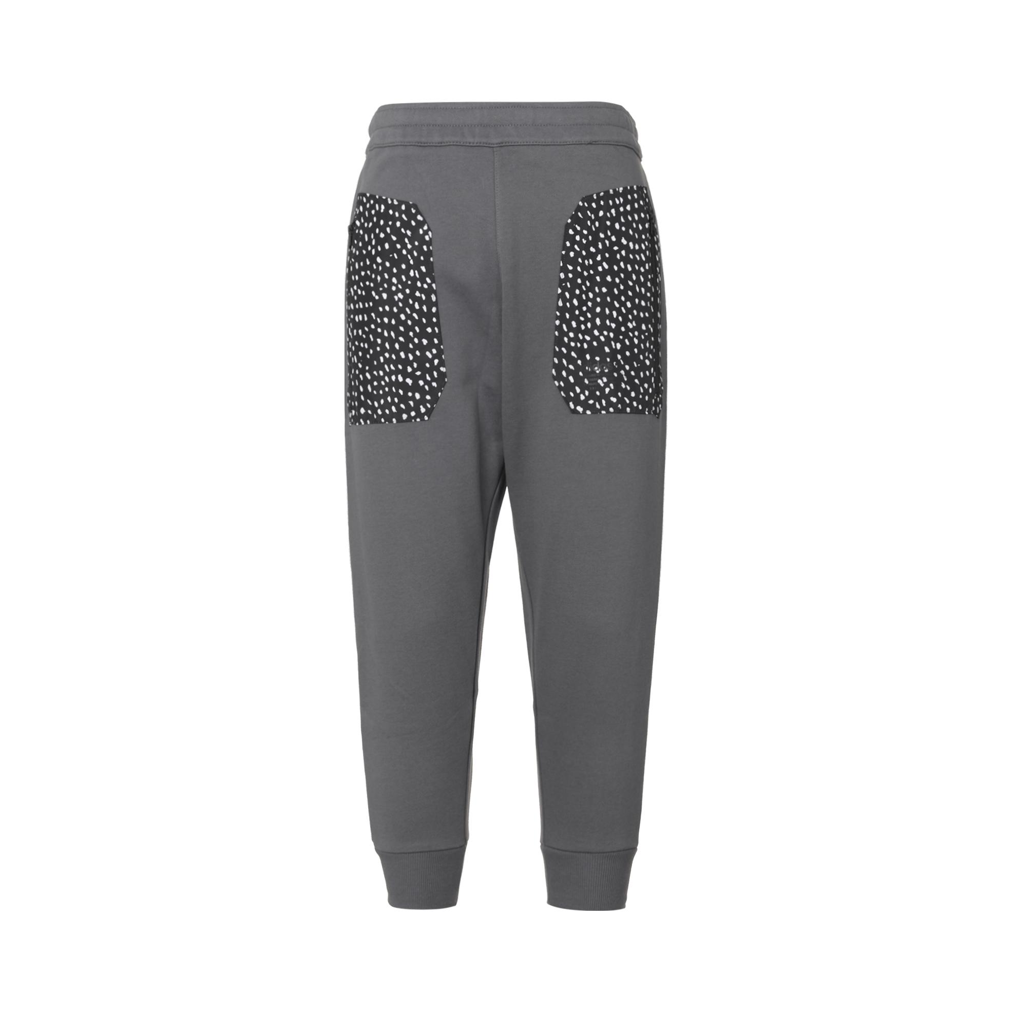 adidas 透气束脚纯棉梭织长裤 男女同款 CD1703