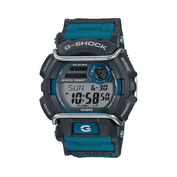 Casio/卡西欧 GD-400 防水潮流电子运动尼龙表带金属手表男 