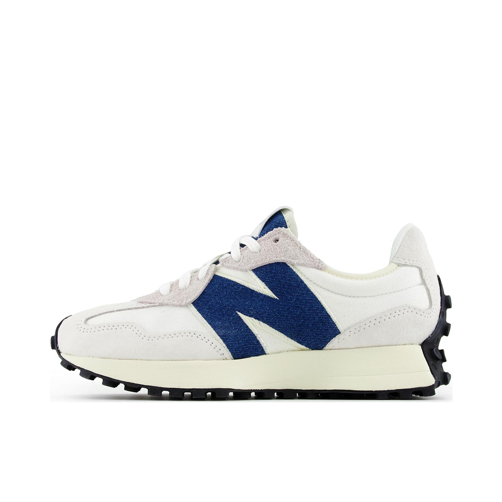 推荐商品：【IU同款】 New Balance 327 跑鞋 舒适复古防滑耐磨休闲透气减震拼接运动防水织物慢跑圆头 女款/白色/灰色