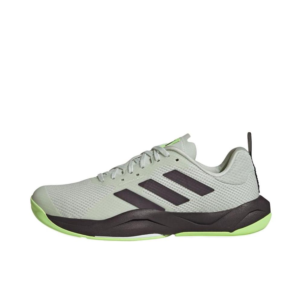 推荐商品：adidas Rapidmove Training 减震耐磨 轻便 训练鞋 绿黑色 
